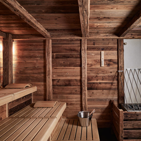 Sauna inklusive im Partnerhotel