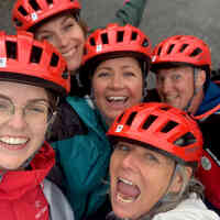 Selfie beim Mountain Carts Test