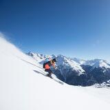 Skifahrer im Ötztal 