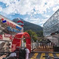 Shop von Aussen bei der Gaislachkogelbahn mit Bike Verleih